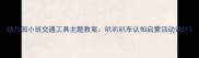 幼儿园小班交通工具主题教案叭叭叭车认知启蒙活动设计