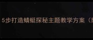 大班科学教案5步打造蜻蜓探秘主题教学方案附观察记录表