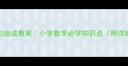 15的分解与组成教案小学数学必学知识点附详细教学方案