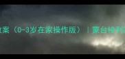蒙氏早教托班教案0-3岁在家操作版蒙台梭利家庭早教全攻略