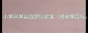 大海的礼物盐教学设计小学科学实践探究教案附教学目标活动流程与拓展资源