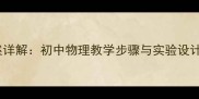 质量守恒定律教案详解初中物理教学步骤与实验设计附课件资源