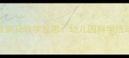豆宝宝成长观察教案及教学反思幼儿园科学活动设计与实践分享