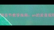 三年级英语三拼音节教学指南an的发音规则与课堂实践